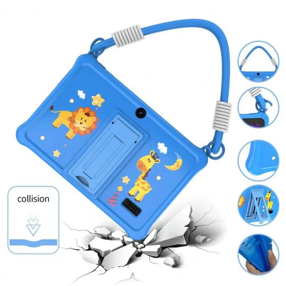 Kids Blue Tablet with Protective Case
